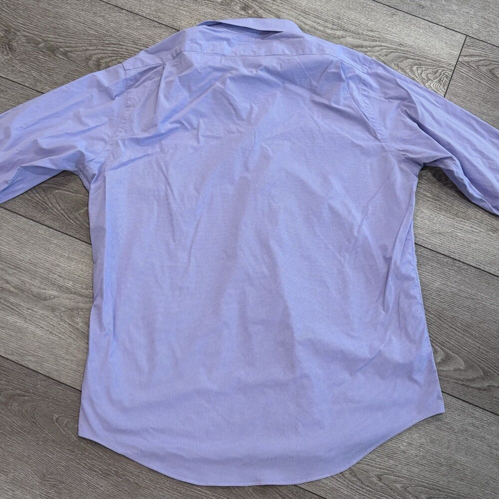 Polo Ralph Lauren Shirt Mens XL Purple Check Performance Classic Fit Button Up - Picture 8 of 8